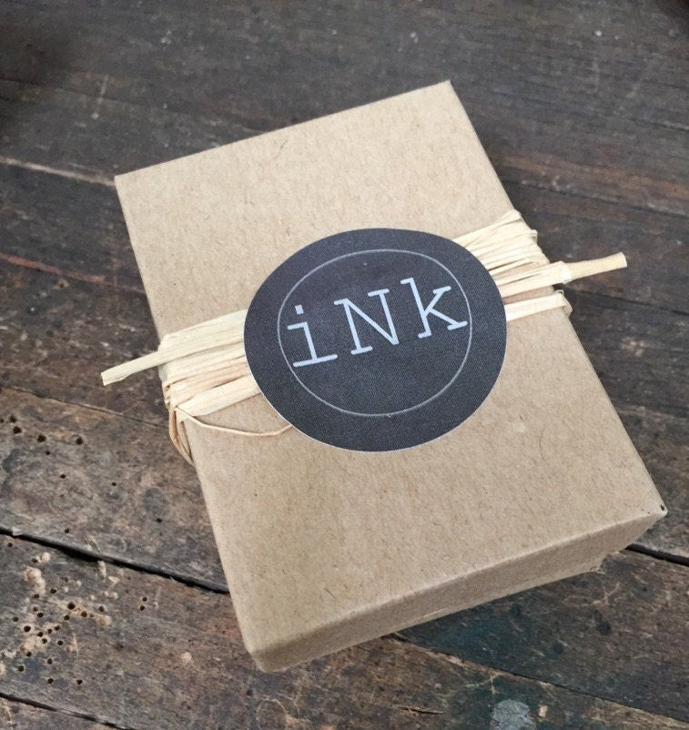 Trees Shadow Sterling Silver Black Earrings by iNk Jewelry