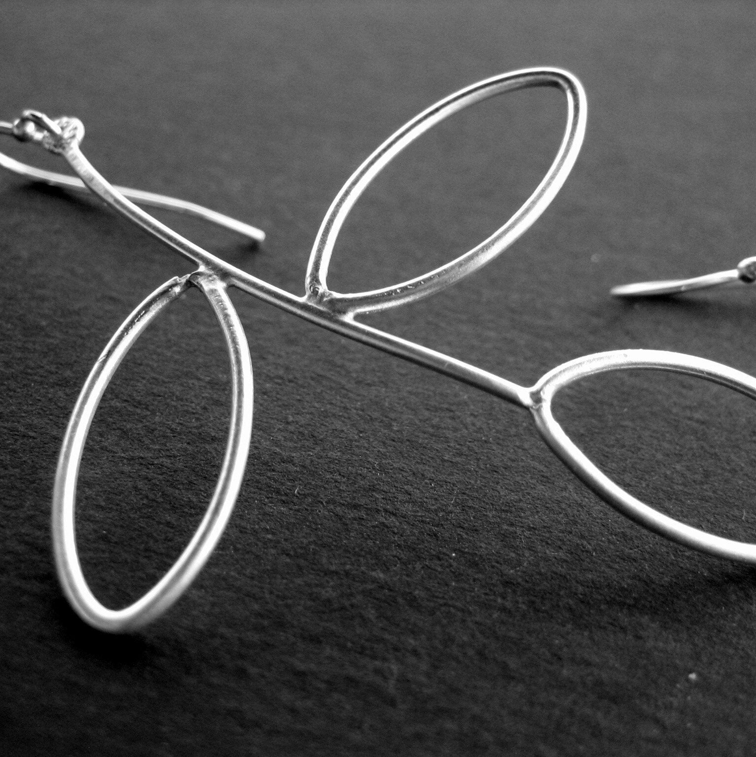 Peace Olive Branch Earrings by iNk Jewelry