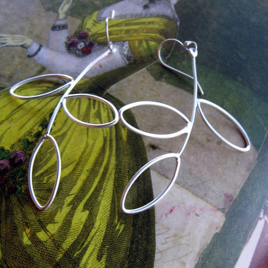 Peace Olive Branch Earrings by iNk Jewelry