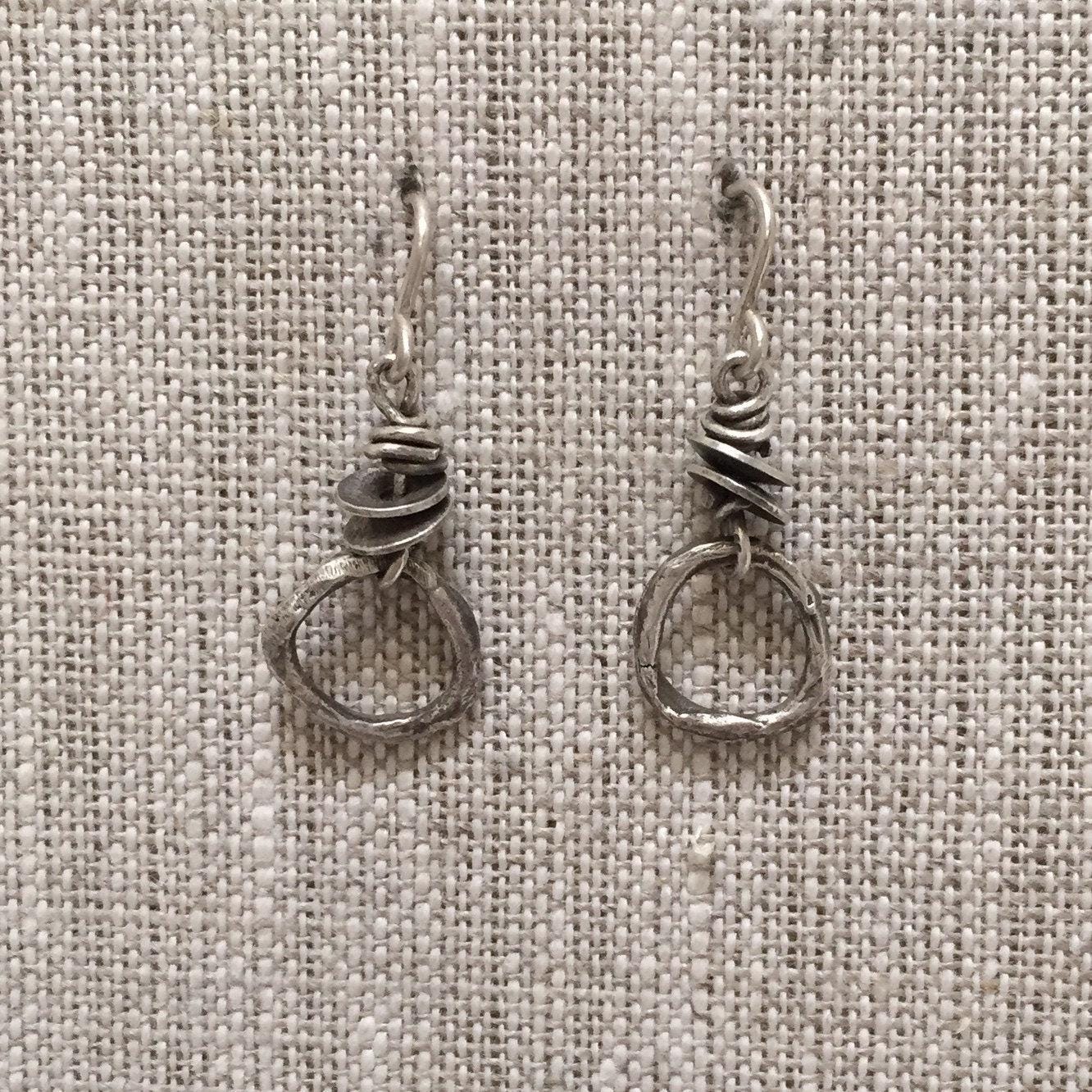 Day-O Sterling Silver Simple Earrings