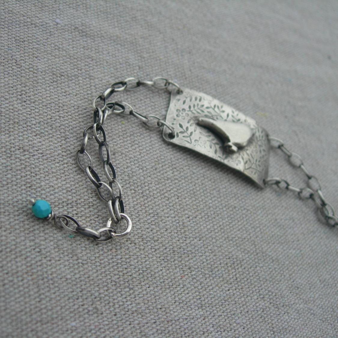 Little Bird Sterling Silver Bracelet by iNk Jewelry