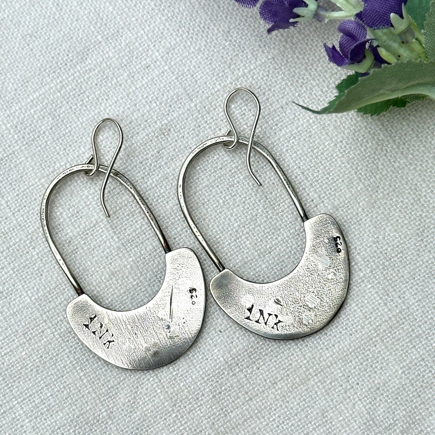 Starry Night Sterling Silver Earrings by iNk